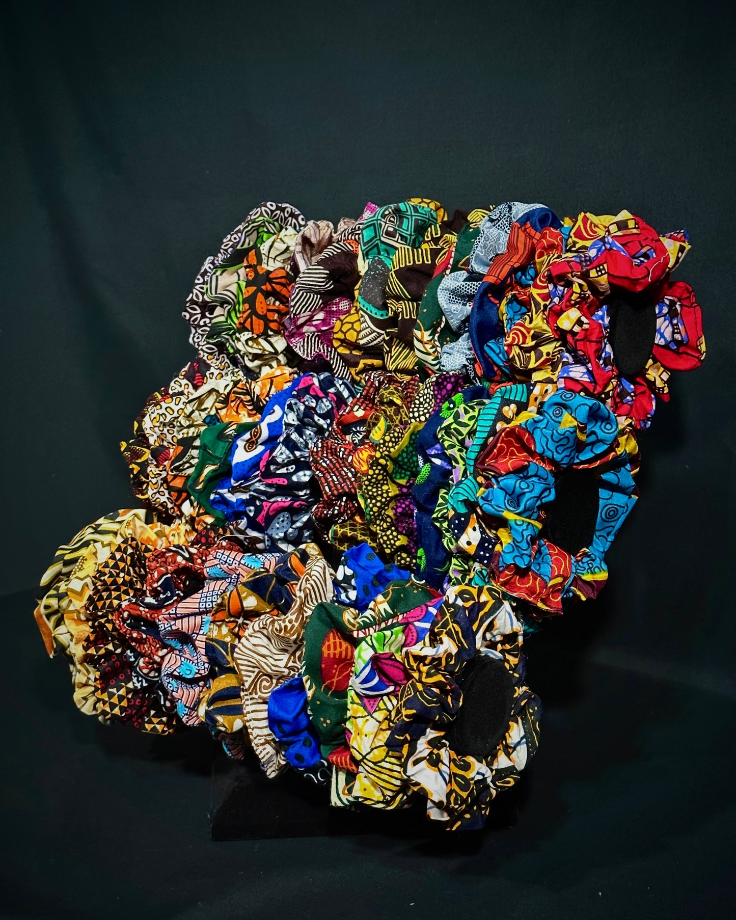 Random 10-Pack Ankara Scrunchie Bundle