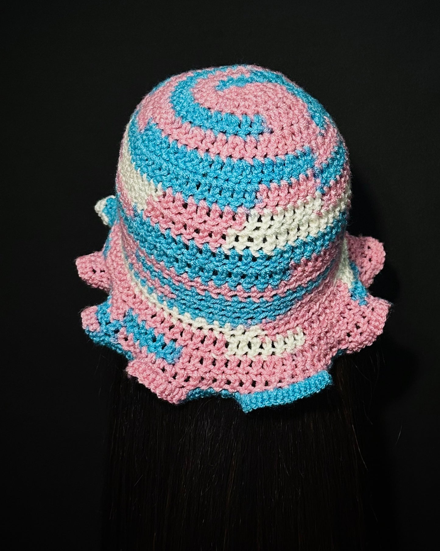 Cotton Candy Bucket Ruffle