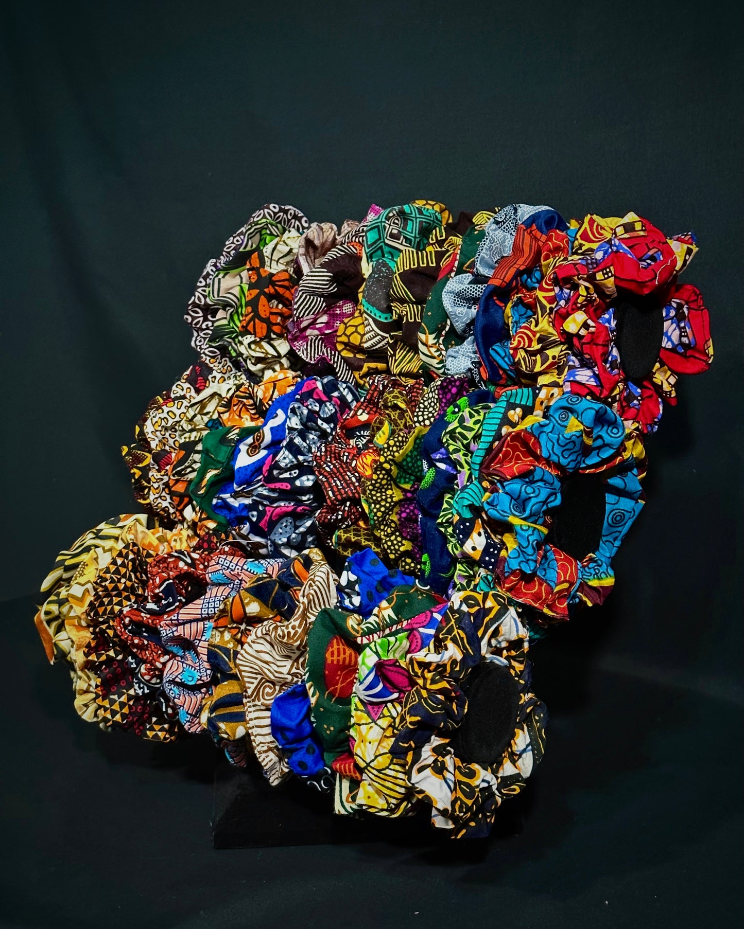 Random 10-Pack Ankara Scrunchie Bundle