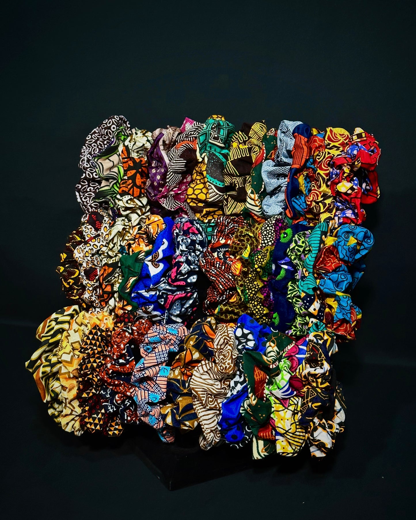 Random 10-Pack Ankara Scrunchie Bundle