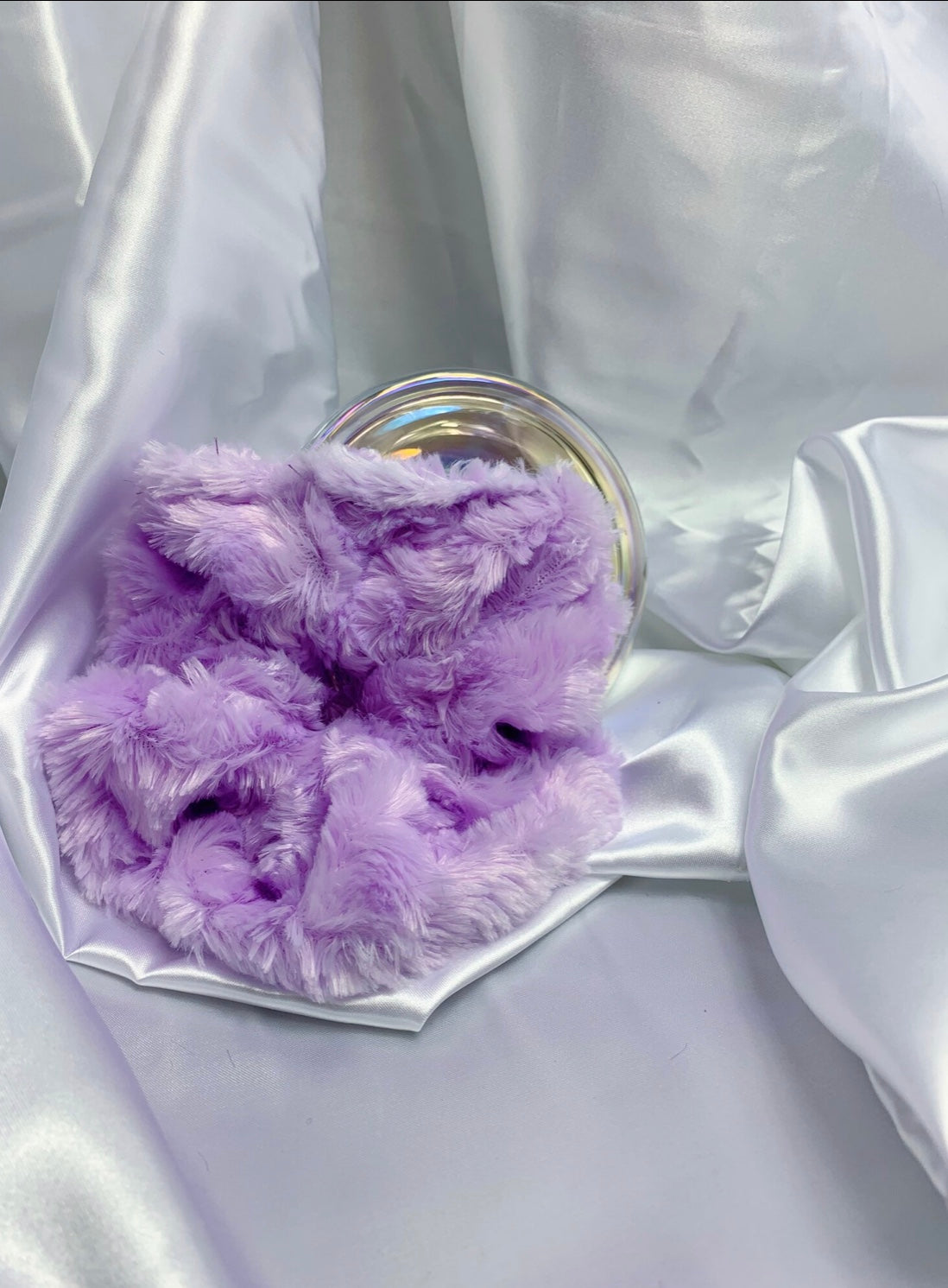 Lilac Purple Scrunchie
