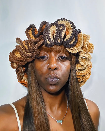 Crochet Wide Ruffles (multiple colors)