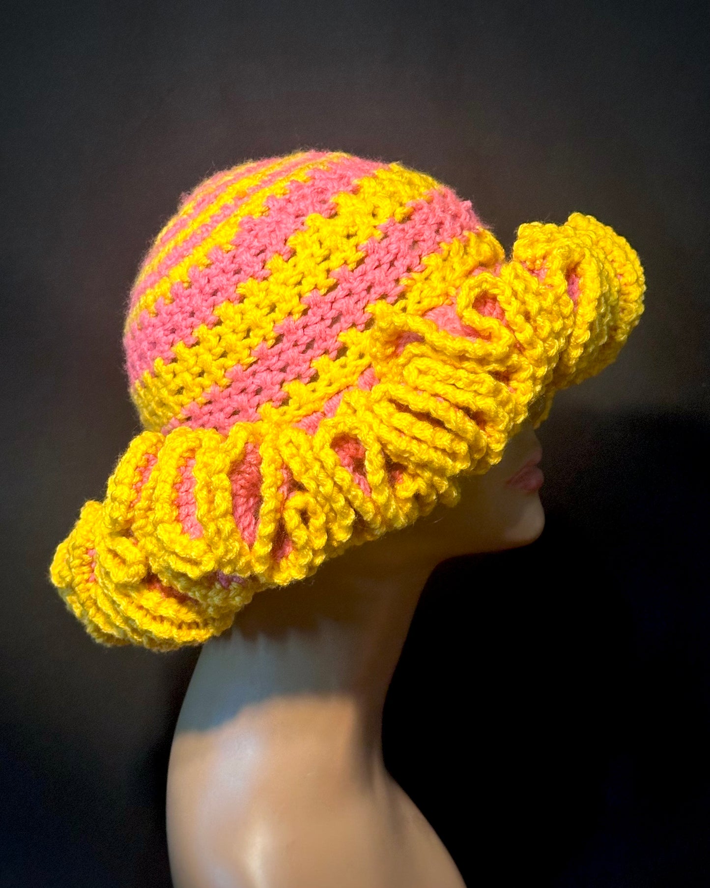 Pink Lemonade Wide Ruffle