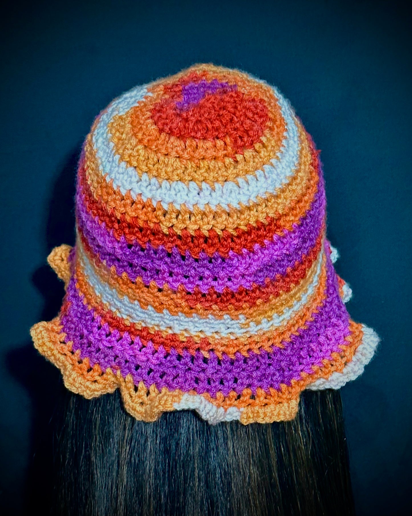 Rainbow Sherbet Bucket Ruffle