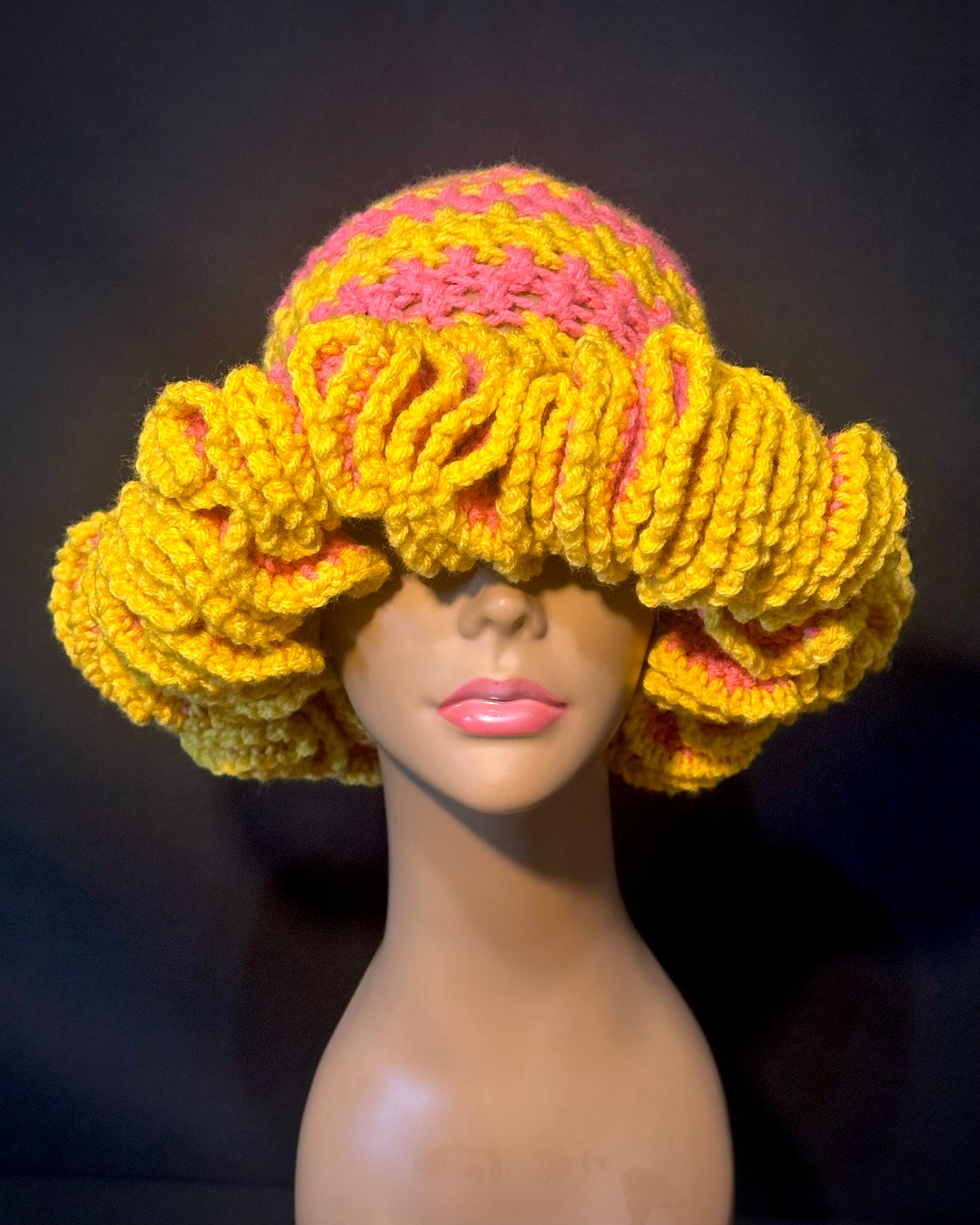 Pink Lemonade Wide Ruffle
