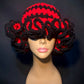 Lava Rose Wide Ruffle
