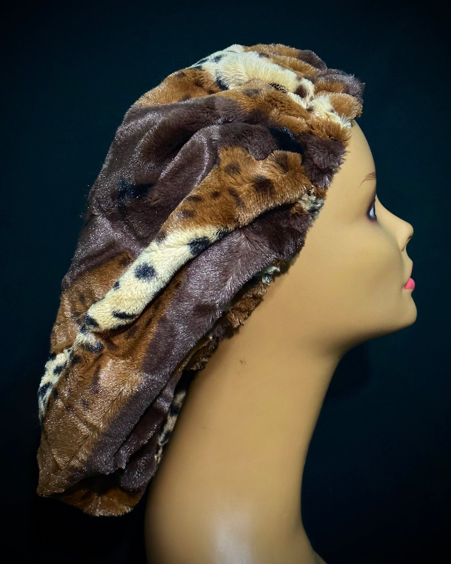 Mixed Print Bonnet