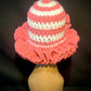 Pink Pearl Wide Ruffle