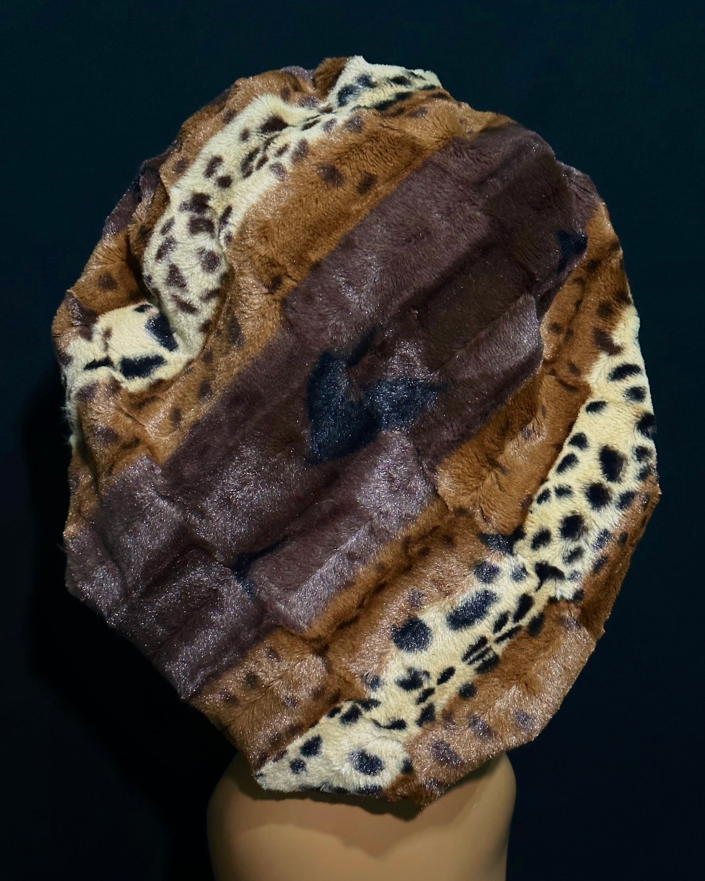 Mixed Print Bonnet