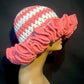 Pink Pearl Wide Ruffle
