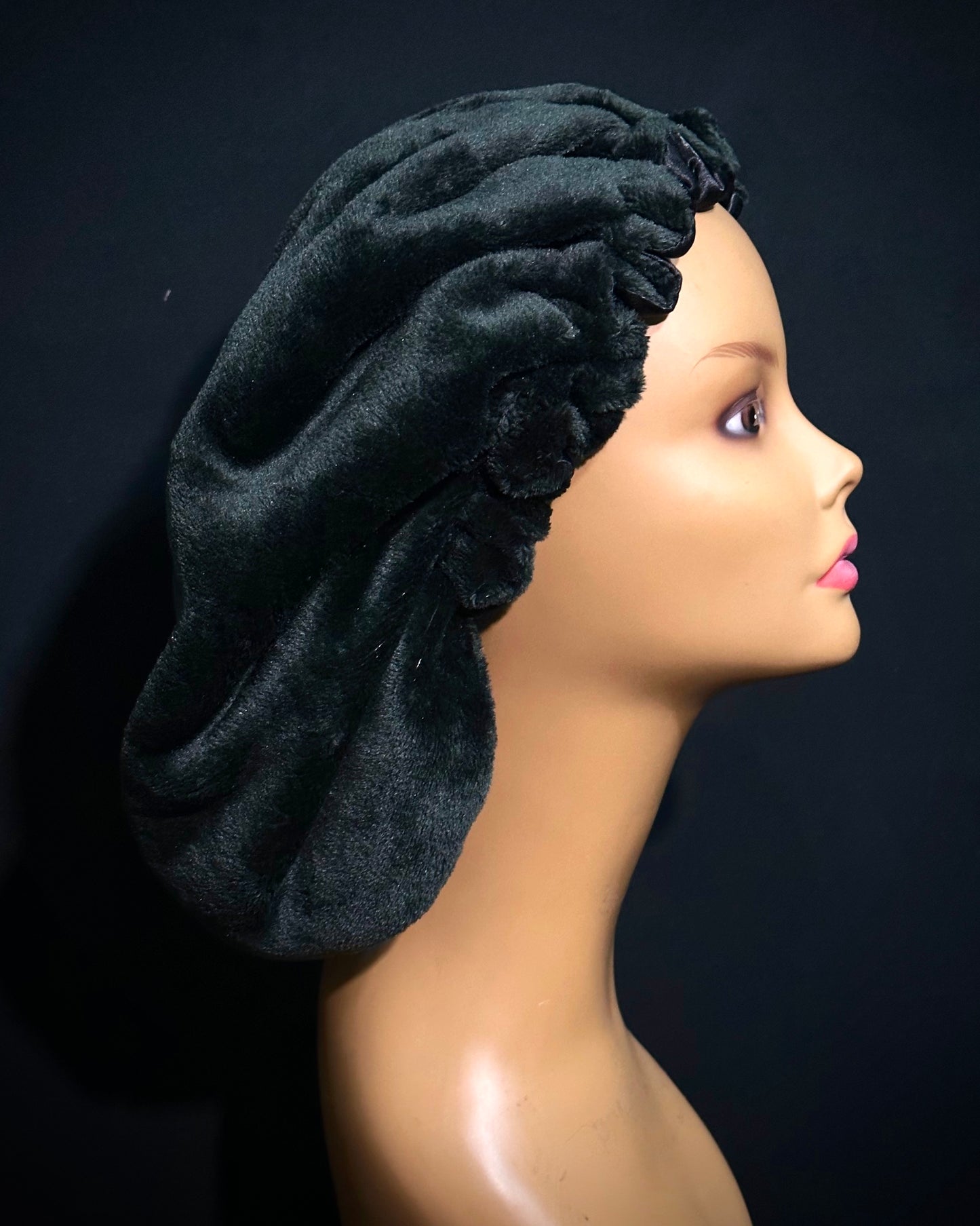Dark Olive Bonnet