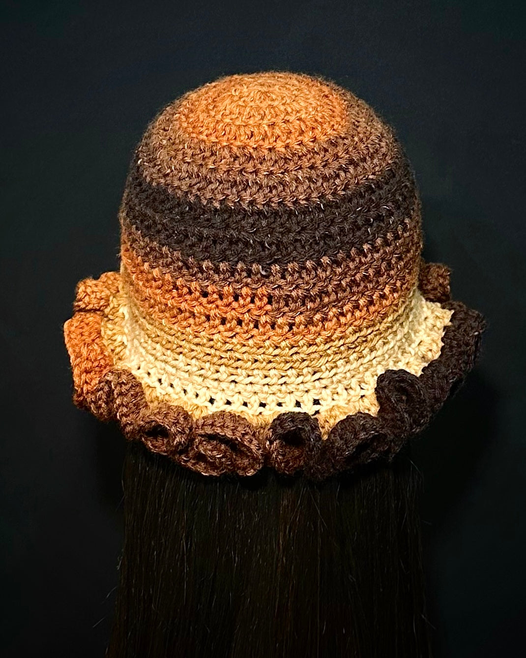 Cocoa Ombré Mini Ruffle