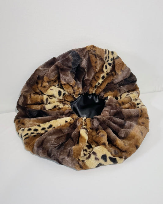 Mixed Print Bonnet