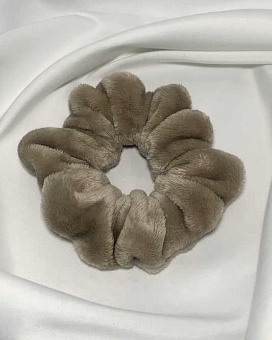 Beige Scrunchie