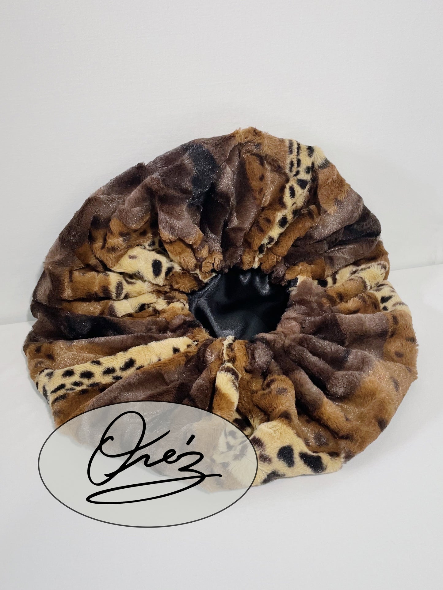 Mixed Print Bonnet